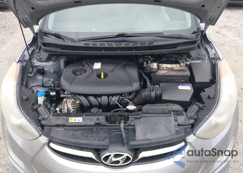 2013 Hyundai Elantra Limited z USA, uszkodzony, nr VIN KMHDH4AE2DU636554